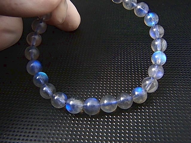 画像: マダガスカル産ラブラドライトSA粒売りビーズ 7mm平均