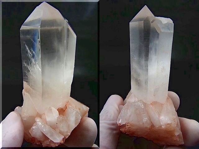 画像: マダガスカル産ピンク水晶 115.6g