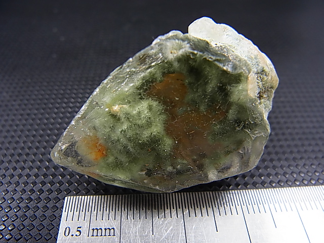 画像: ブラジル・ミナスジェライス州産バーストクローライトイン水晶 31.0g