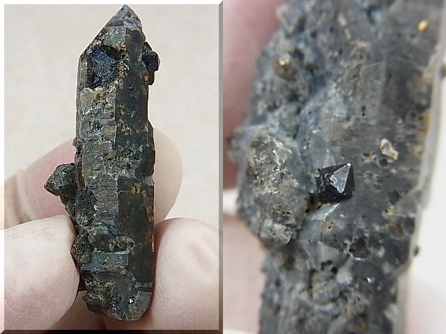 画像: アーカンソー州産ブルッカイト（アーカンサイト）原石 8.4g