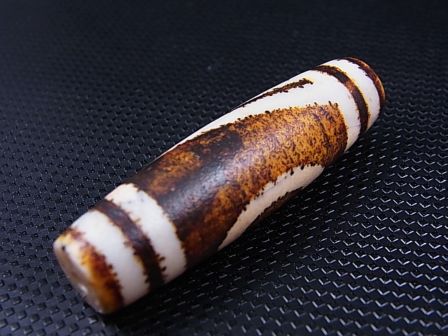 画像: 「一眼山形」現代天珠 直径約13.5×48mm