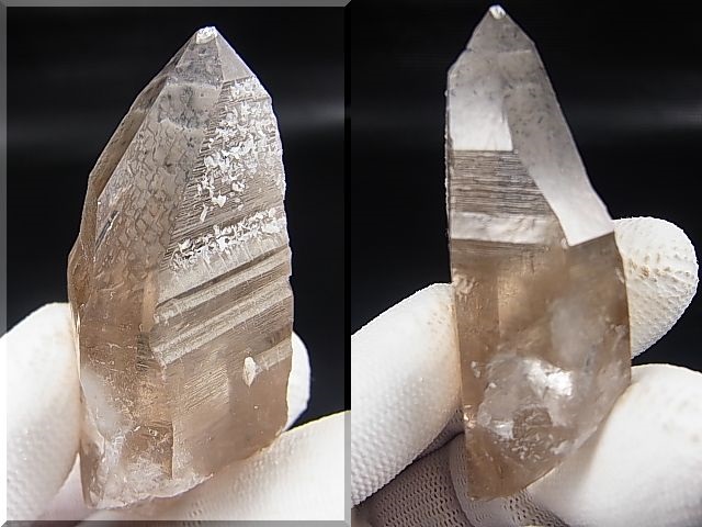 画像: スウェーデン・ラップランド産アナテース付きスモーキー水晶 39.7g