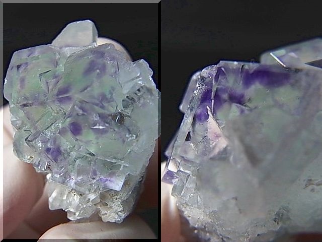 画像: ヤオガンシャン産トリカラーフローライト原石 28.9g