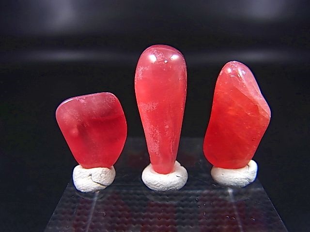 画像2: アルゼンチン産クリアロードクロサイト（SA）研磨原石 3点セット トータル 4.5g