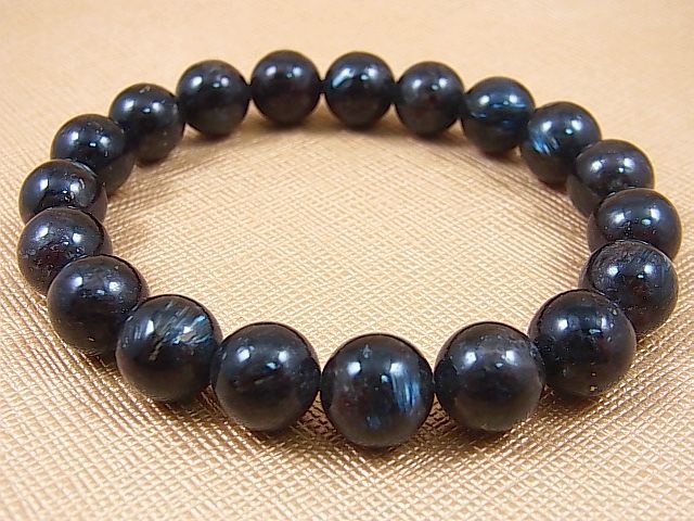 画像: アルベゾン閃石(アルベゾナイト)ブレスレット 10mm平均 内寸：約15.5cm