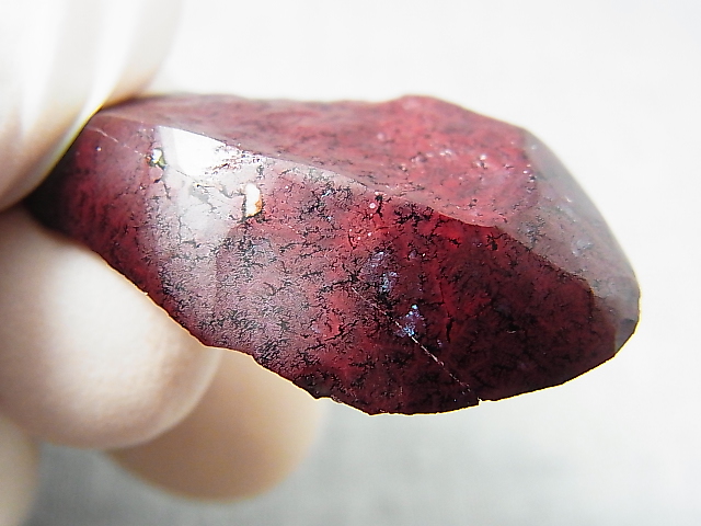 画像: 飯盛ラボストーン（IL-stone）「超レア：シラー入りアースカラー（紅葉石）」ガラス原石 30.4カラット