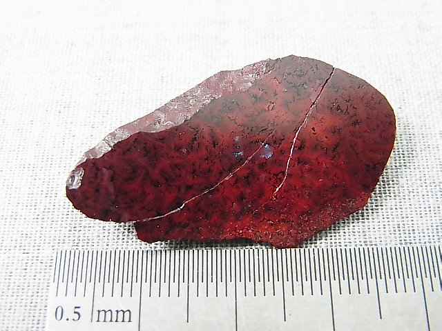 画像: 飯盛ラボストーン（IL-stone）「超レア：シラー入りアースカラー（紅葉石）」ガラス原石 30.4カラット