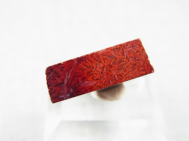 画像: 飯盛ラボストーン（IL-stone）「超レア：シラー入りアースカラー（紅葉石）」ガラス原石 28.7カラット