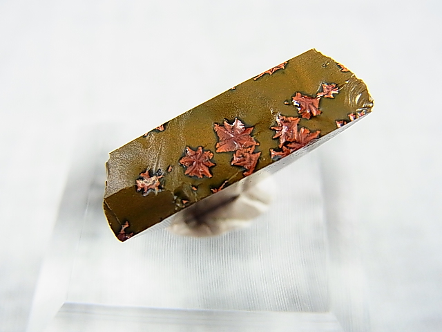 画像: 飯盛ラボストーン（IL-stone）「レアカラー：ブラッドストーン（紅葉石）」ガラス原石 13.0カラット