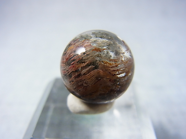 画像: ブラジル・ミナスジェライス州産ガーデン水晶丸玉（レインボー入り） 14.5mm