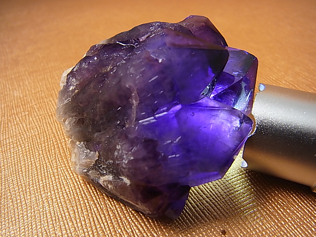 画像: コンゴ産カラーシフト/ディープカラーアメジストクラスター 106.2g