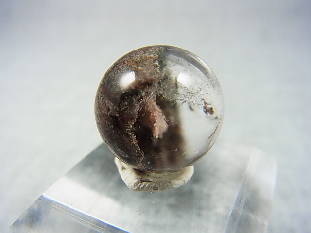 画像: ブラジル・ミナスジェライス州産ガーデン水晶丸玉 15mm