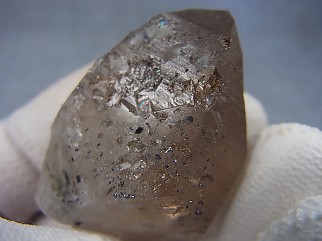 スウェーデン・ラップランド産アナテース付きスモーキー水晶 41.4g