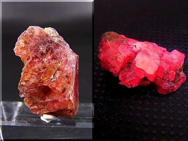 画像: タンザニア・マヘンゲ産ホットピンクスピネル原石 18.5カラット