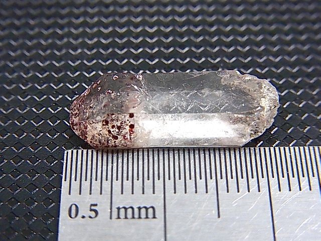 画像: タンザニア産クリア/モンドクオーツ（レピドクロサイト入り） 1.4g