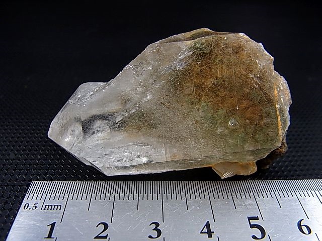 画像: インド・マニハール産クリア水晶（ゴールドルチル＆クローライト入り） 44.7g