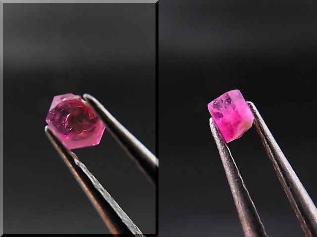 画像: ユタ州ワーワー鉱山産レッドベリル結晶原石 12点セット トータル 2.0カラット