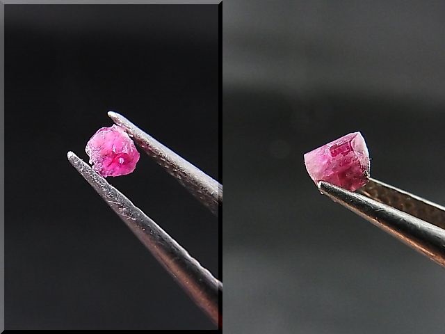 画像: ユタ州ワーワー鉱山産レッドベリル結晶原石 12点セット トータル 0.9カラット