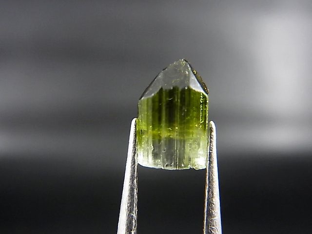 画像2: コンゴ産バイカラートルマリン原石（グリーン/カラーレス） 1.3カラット