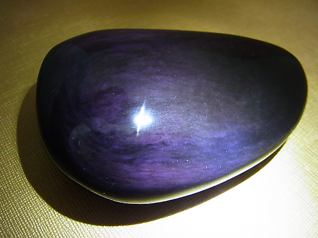 画像: メキシコ産レインボーオブシディアン研磨タンブル 246.4g