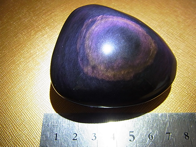 画像: メキシコ産レインボーオブシディアン研磨タンブル 167.0g