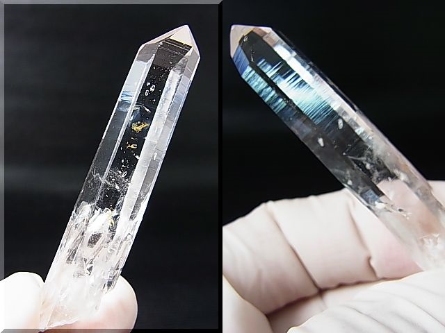 画像: ペーニャブランカ産コロンビアン・レムリアンシード水晶ポイント 15.1g