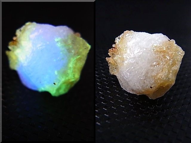 画像: Hokkaidoite北海道然別湖産蛍光オパール原石 2.3g