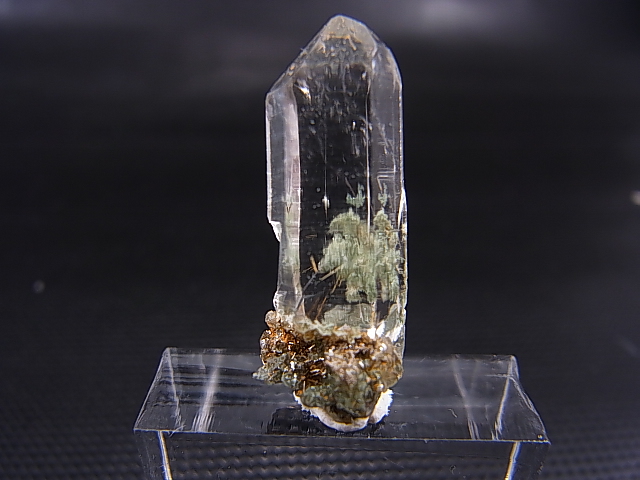 画像1: インド・マニハール産ウォータークリア水晶（ゴールドルチル入り） 2.8g