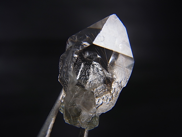 画像: インド・マニハール産ウォータークリア水晶（ゴールドルチル入り） 3.0g