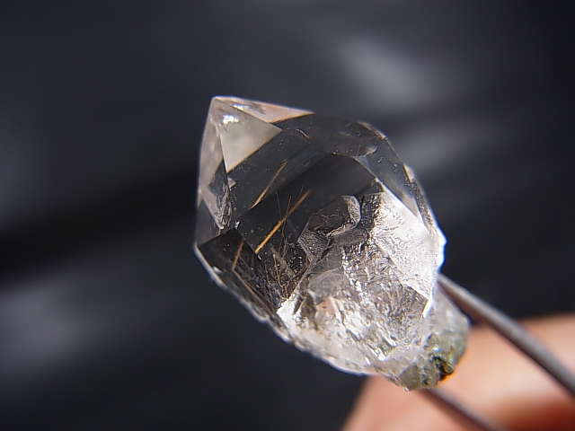 画像: インド・マニハール産ウォータークリア水晶（ゴールドルチル入り） 3.0g