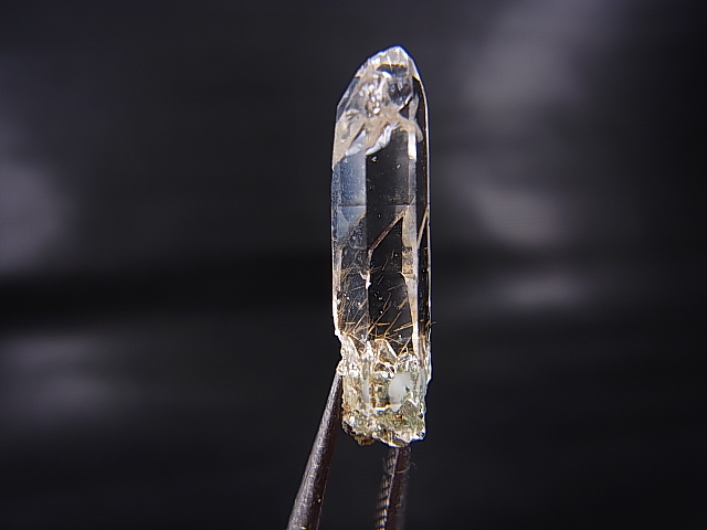 画像: インド・マニハール産ウォータークリア水晶（ゴールドルチル入り） 1.0g