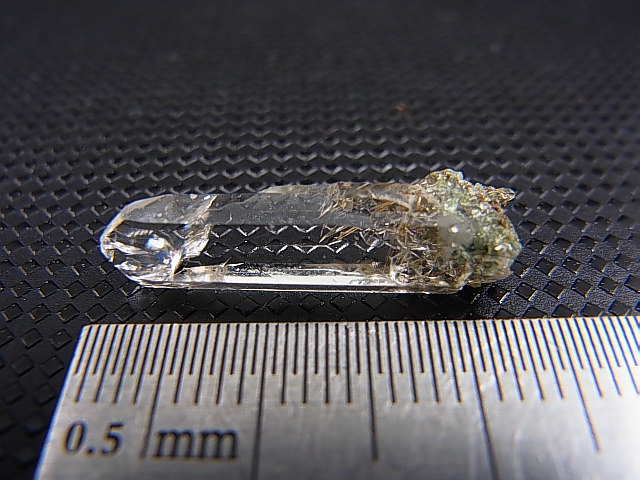 画像: インド・マニハール産ウォータークリア水晶（ゴールドルチル入り） 1.0g