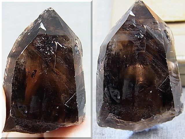 画像: マラウイ・ムランジェ産クリアスモーキー水晶（エジリン入り） 27.9g