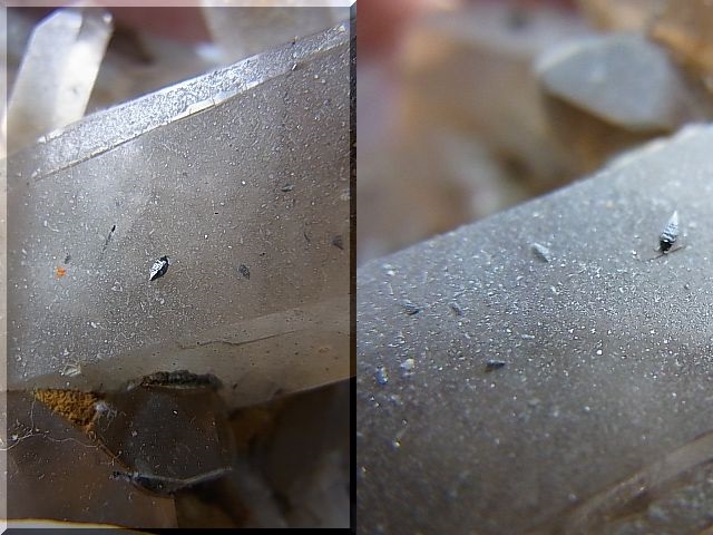 画像2: ノルウェー産ライトスモーキー水晶（連晶/アナテース付/タイムリンクフューチャー） 65.3g