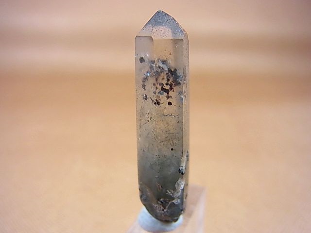 画像2: ノルウェー産水晶ポイント（アクチノライト/ヘマタイト入り） 3.8g