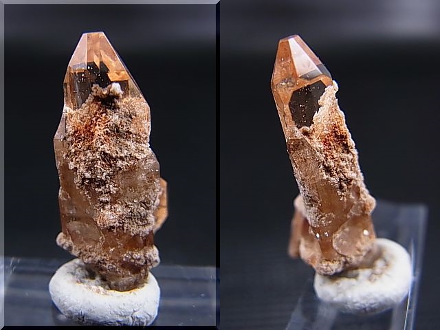 画像: メキシコ産レッドトパーズ（イエロー）原石 1.4g