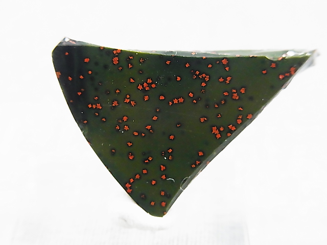 画像: 飯盛ラボストーン（IL-stone）「レアカラー：ブラッドストーン（紅葉石）」ガラス原石 32.4カラット