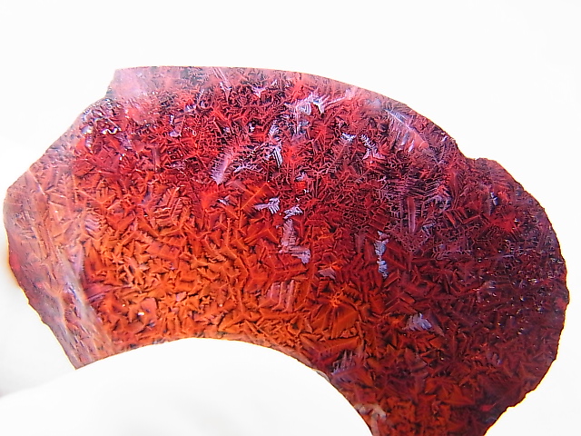 画像: 飯盛ラボストーン（IL-stone）「超レア：シラー入りアースカラー（紅葉石）」ガラス原石 57.3カラット