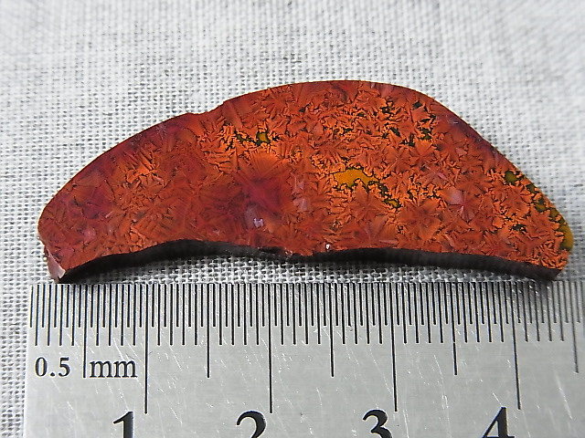 画像: 飯盛ラボストーン（IL-stone）「超レア：シラー入りアースカラー（紅葉石）」ガラス原石 33.9カラット