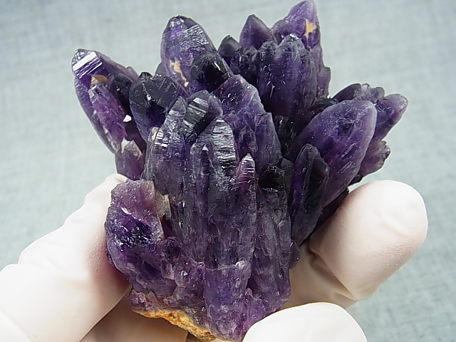 画像: ナイジェリアTutu Cliffs産アメジストクラスター 235.0g