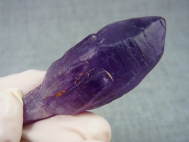 画像: ナイジェリアTutu Cliffs産アメジスト原石 30.2g