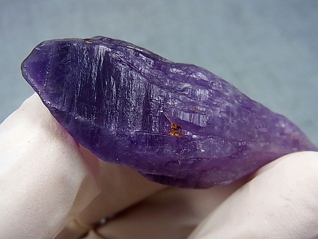 画像: ナイジェリアTutu Cliffs産アメジスト原石 30.2g