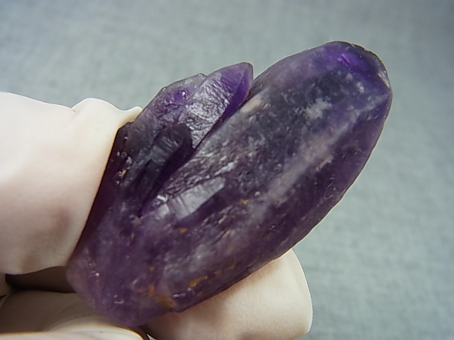 画像: ナイジェリアTutu Cliffs産アメジスト原石 24.8g