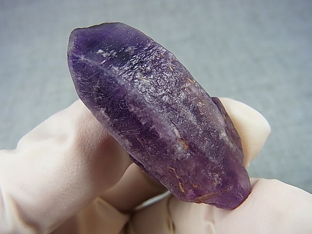 画像: ナイジェリアTutu Cliffs産アメジスト原石 24.8g