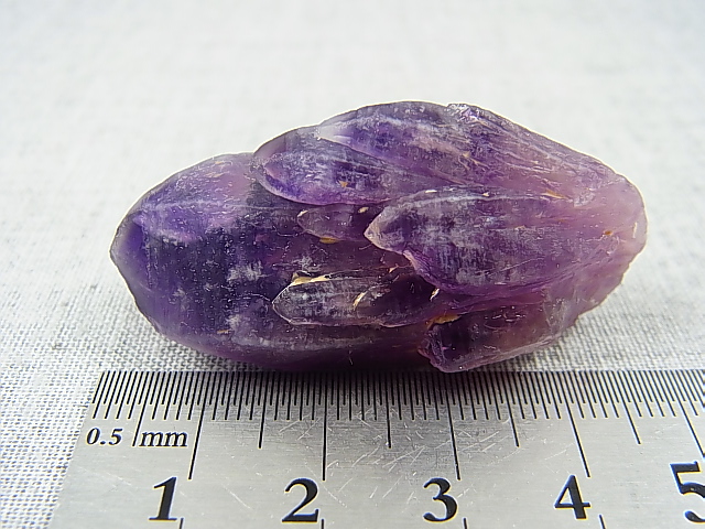 画像: ナイジェリアTutu Cliffs産アメジスト原石 24.8g