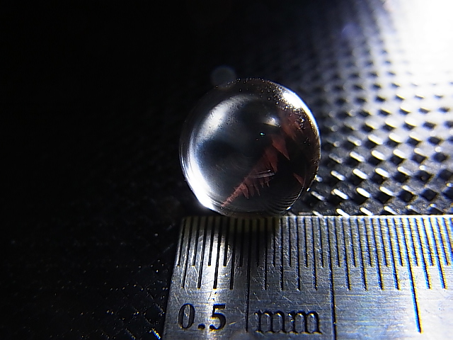 画像: マダガスカル産ピンクエンジェルラダー水晶丸玉 9mm