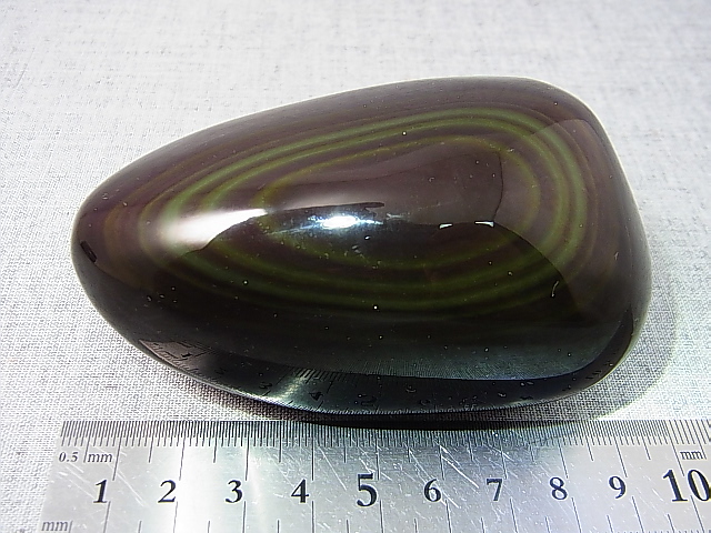 画像: メキシコ産レインボーオブシディアン研磨タンブル 281.6g