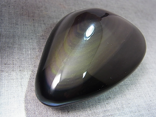 画像: メキシコ産レインボーオブシディアン研磨タンブル 223.2g
