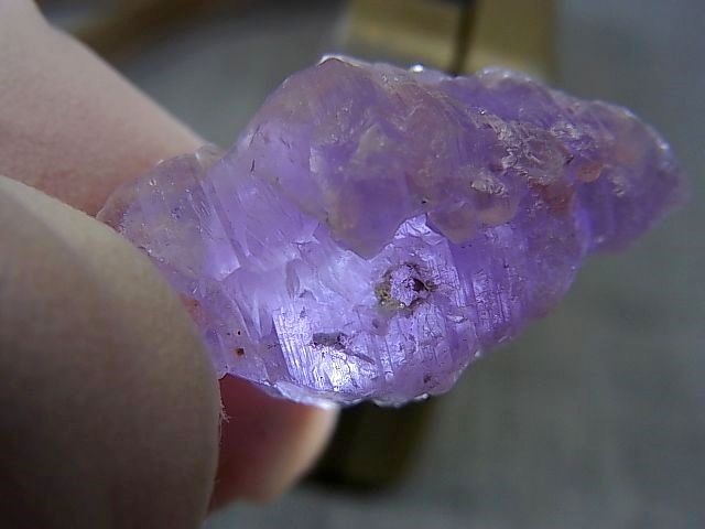 画像: 栃木県野州鉱山産紫水晶(エレスチャル) 6.2g