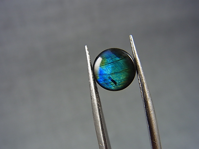 画像: フィンランド・ユレマー産スペクトロライト・ルース（ブルー） 1.8カラット